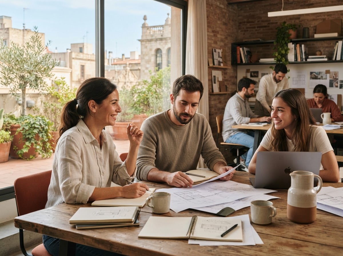 Querunela equipo de análisis financiero trabajando con modelos de inteligencia artificial